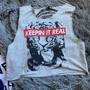 Keepin’ it Real CropTop